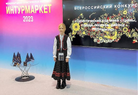 Ученица 3 &quot;Б&quot; класса МАОУ СОШ № 44 г. Калининграда, Голотенко Варвара, принимала участие во Всероссийском конкурсе &quot;Туристический код моей страны.